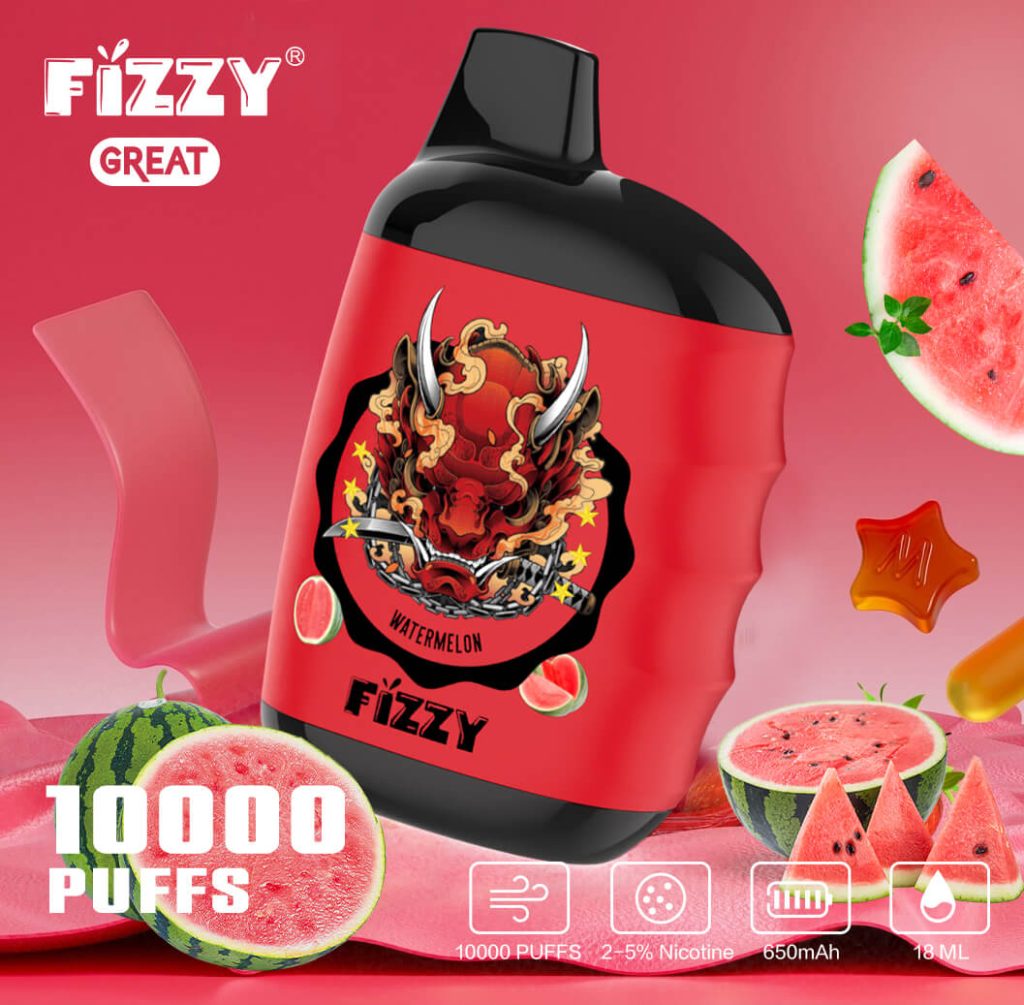 Fizzy Great 10K Puffs Best Portable Vape Disposable Nicotine Vape