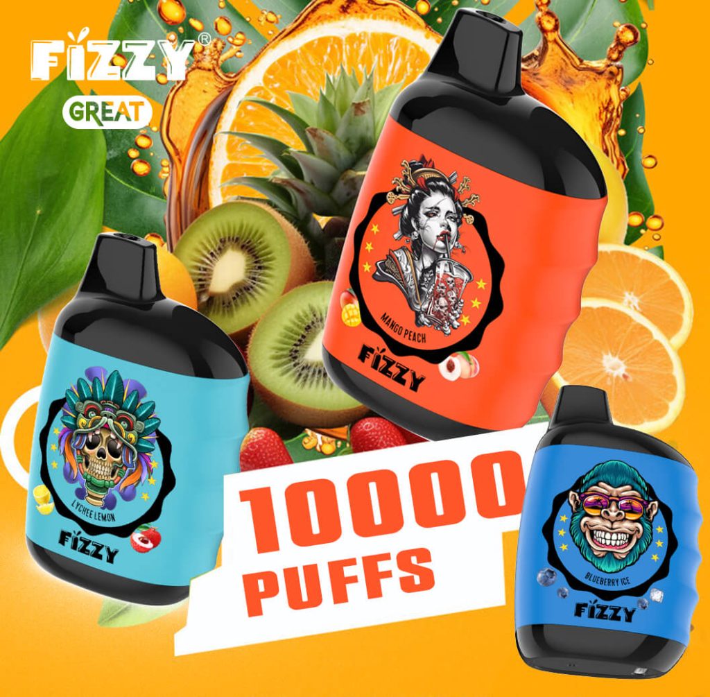 Fizzy Great 10K Puffs Best Portable Vape