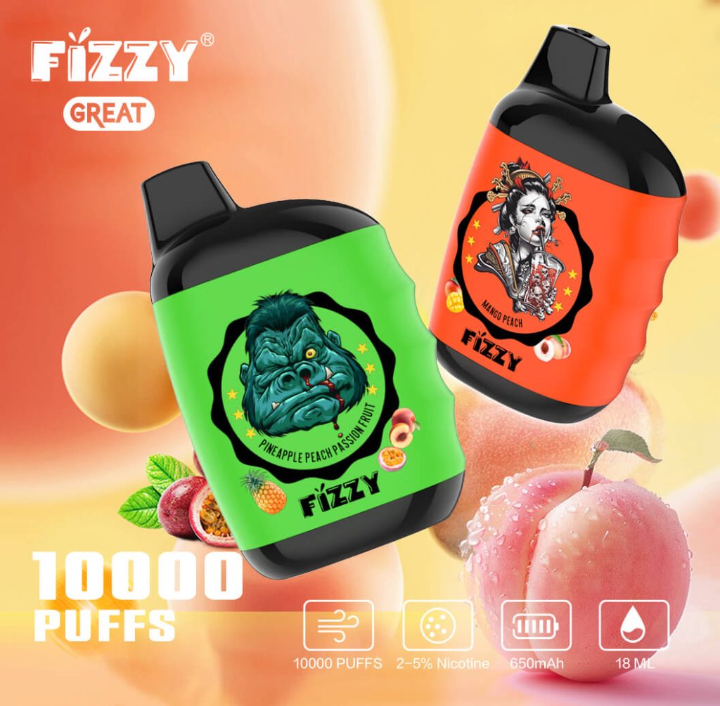 Fizzy Great 10K Puffs Best Portable Vape