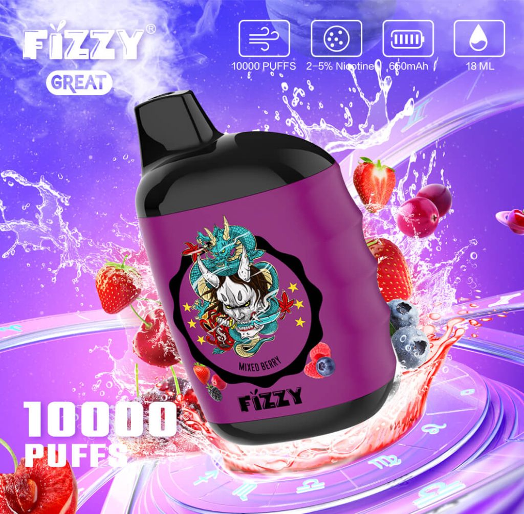 Fizzy Great 10K Puffs Best Portable Vape