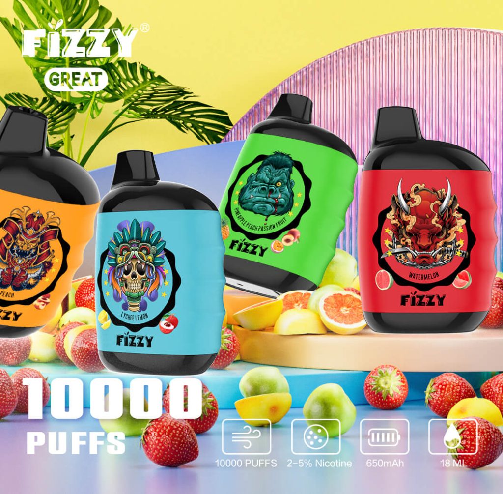 Fizzy Great 10K Puffs Disposable Nicotine Vape