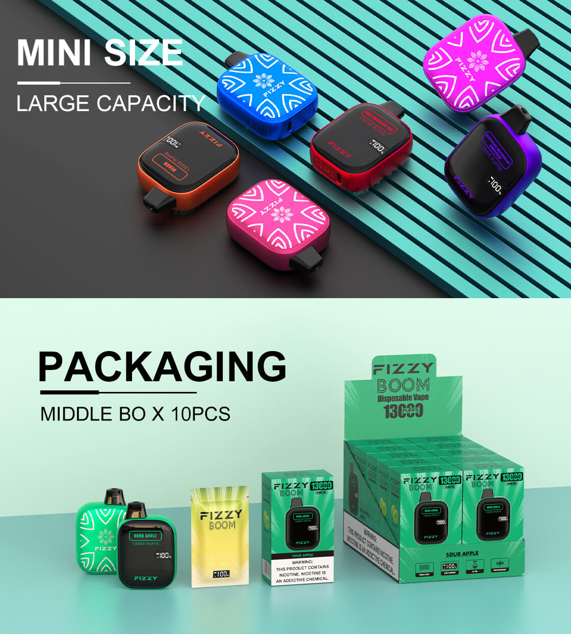 fizzy 13000​ puffs