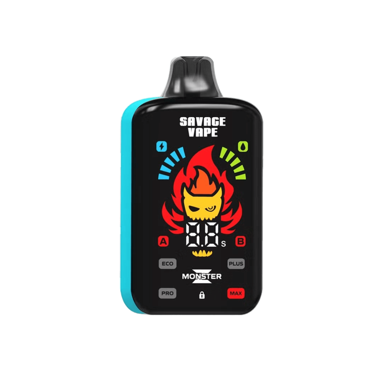 Savage Vape Monster Z 30000 no nicotine disposable vape​ with 4 Modes