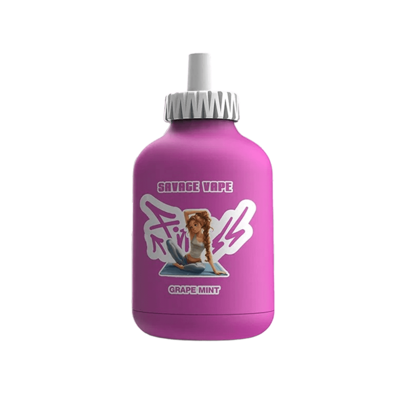 Savage non nicotine disposable vape​ with Adjustable Airflow (Also Available in 5% / 3% / 2%)