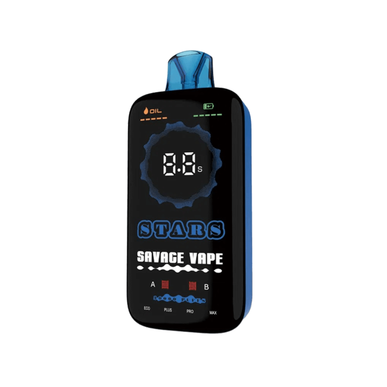 Savage Stars 20000 nicotine free disposable vape​ with Smart Vaping Timer–best electronic cigarette to quit smoking