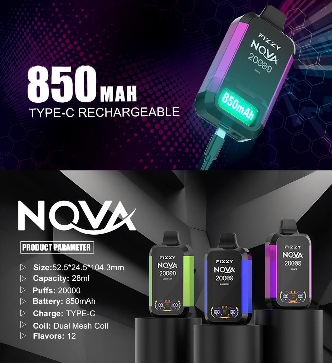 fizzy nova 20000