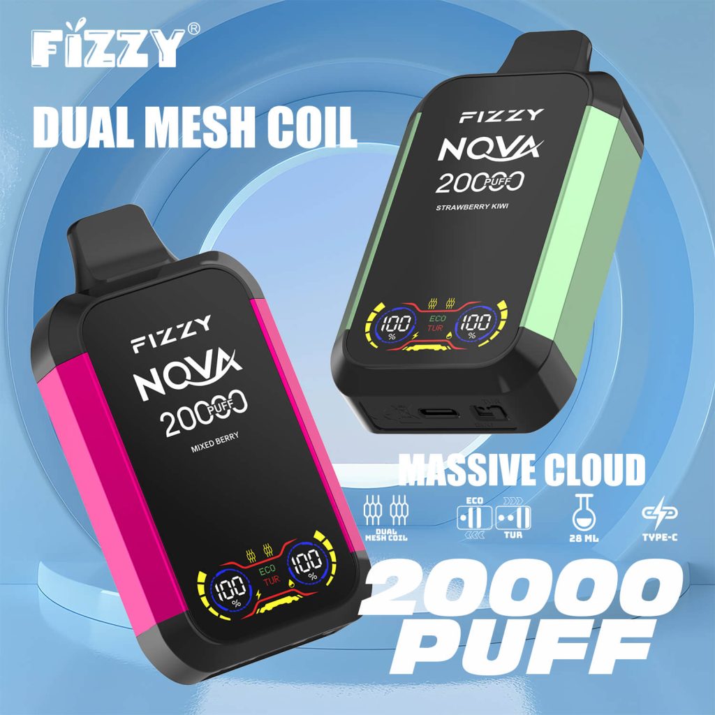 Fizzy Nova 20000 Puffs Disposable Vape