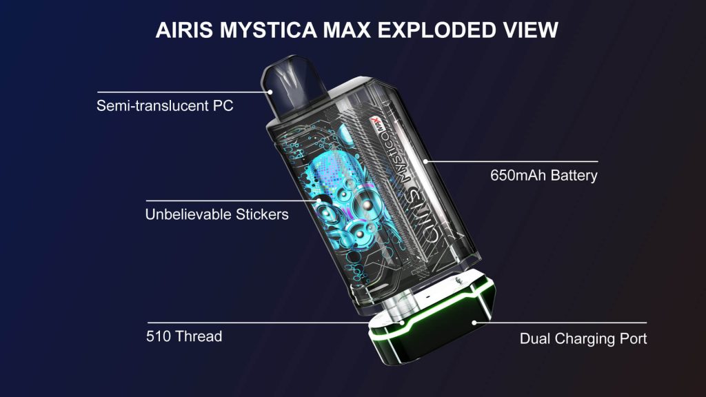 Airis Mystica Max mini mod vape