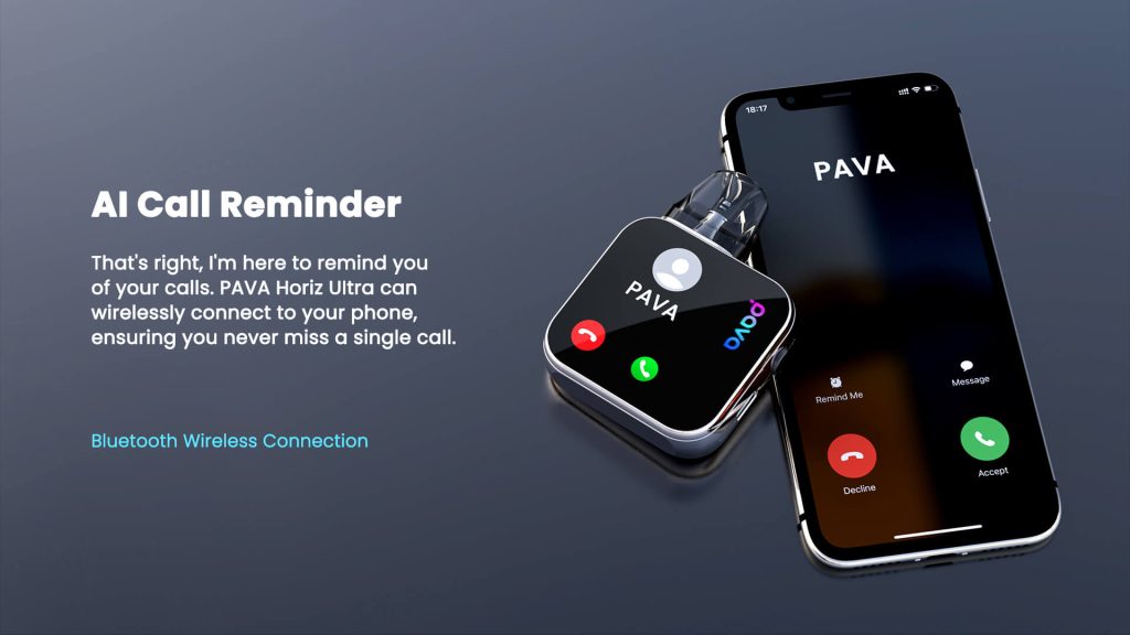 PAVA vape can call