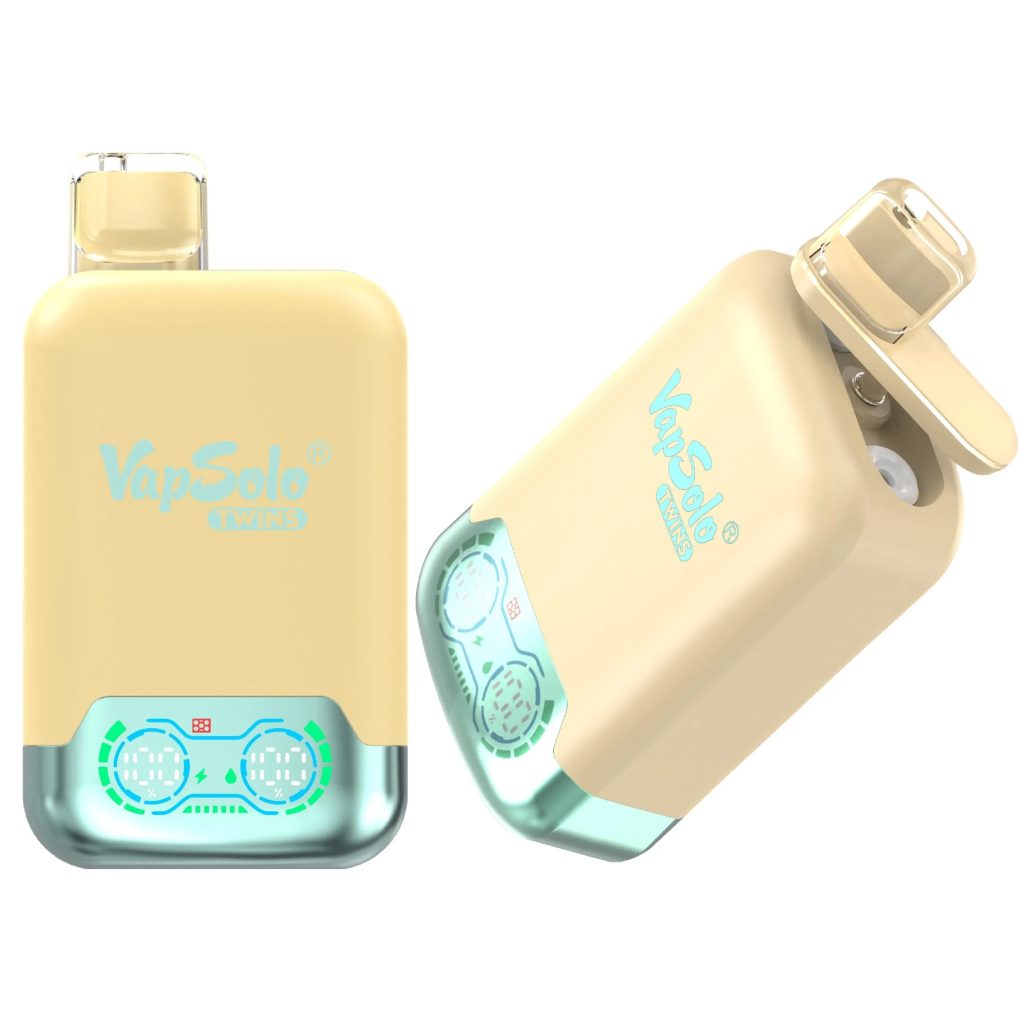 Vapsolo Twins 20K Disposable 2 flavor In 1 Rotating Mouthpiece Vape