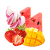 watermelon-ice-strawberry-ice-cream-triple-melo