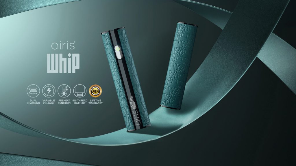 Airis Whip cart pen that looks like a vape