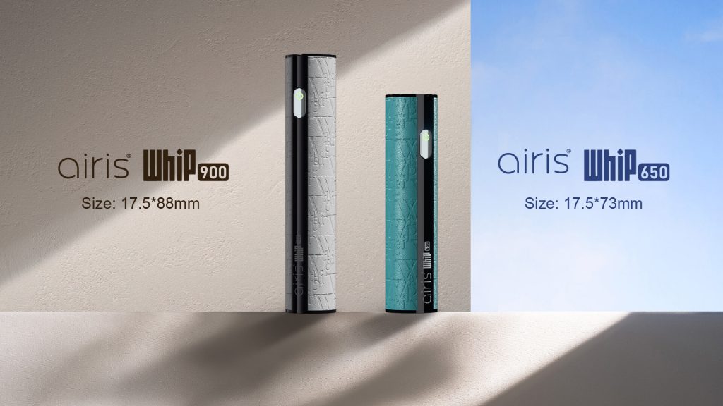 Airis Whip 510 bubbler vape pen for carts
