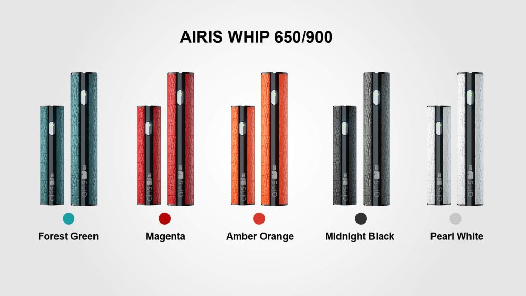 airis Whip rechargeable vape pen for carts