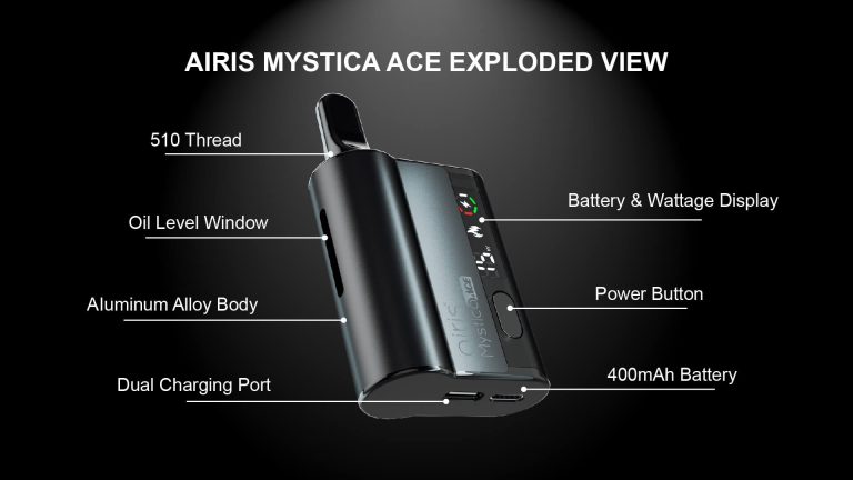 Mystica 510 thread vape batteries​