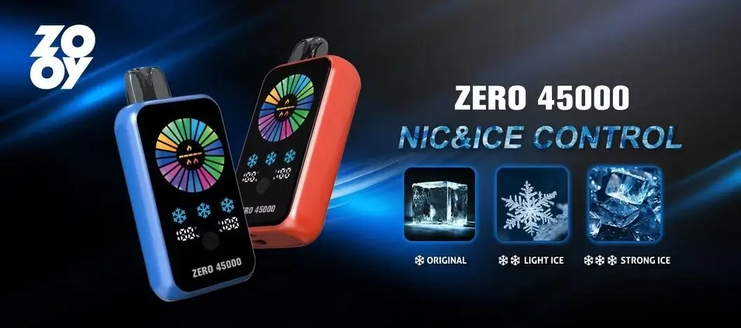 Zero 45k disposable vape rechargeable