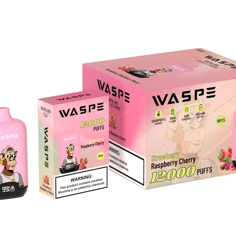 WASPE 12000 PUFFS Digital Box (1)