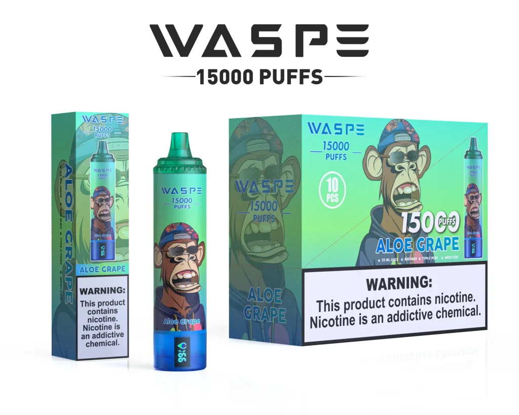 Waspe 15000 Puff Vape Digital Box