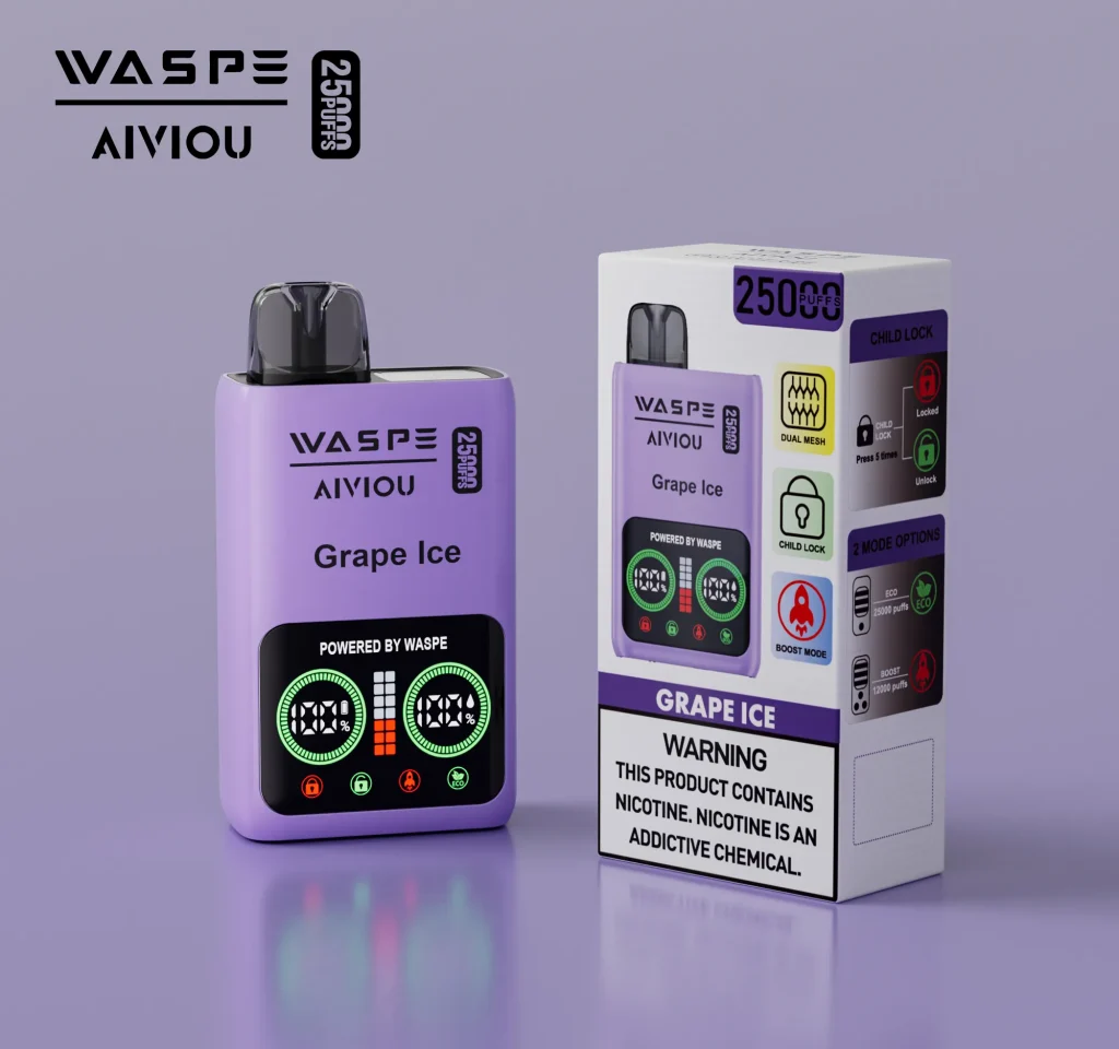 Waspe 25000 Puff Disposable Vape Dual Mesh