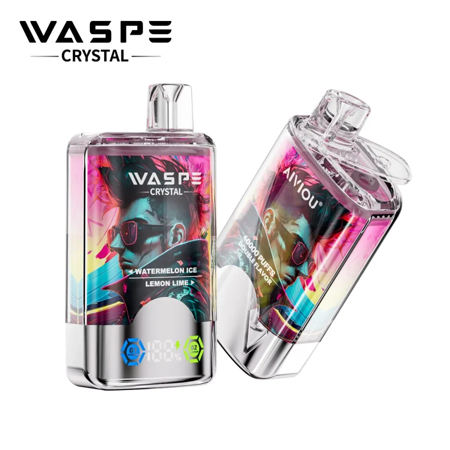 WASPE Crystal 40000 PUFFS Double Flavor (4)