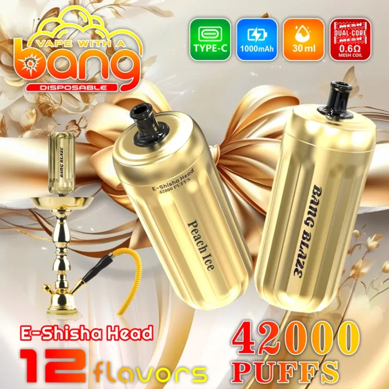 BANG Blaze Vape E-SHISHA Head 42000 Puffs