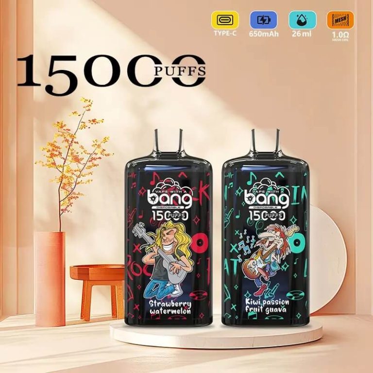3 Nicotine Disposable Vape 15000 Puffs