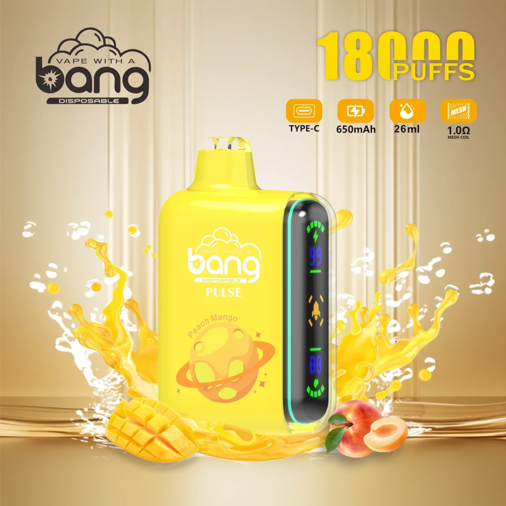 Bang Vape Rocket 18000 Puff Disposable Vape​s With Screens