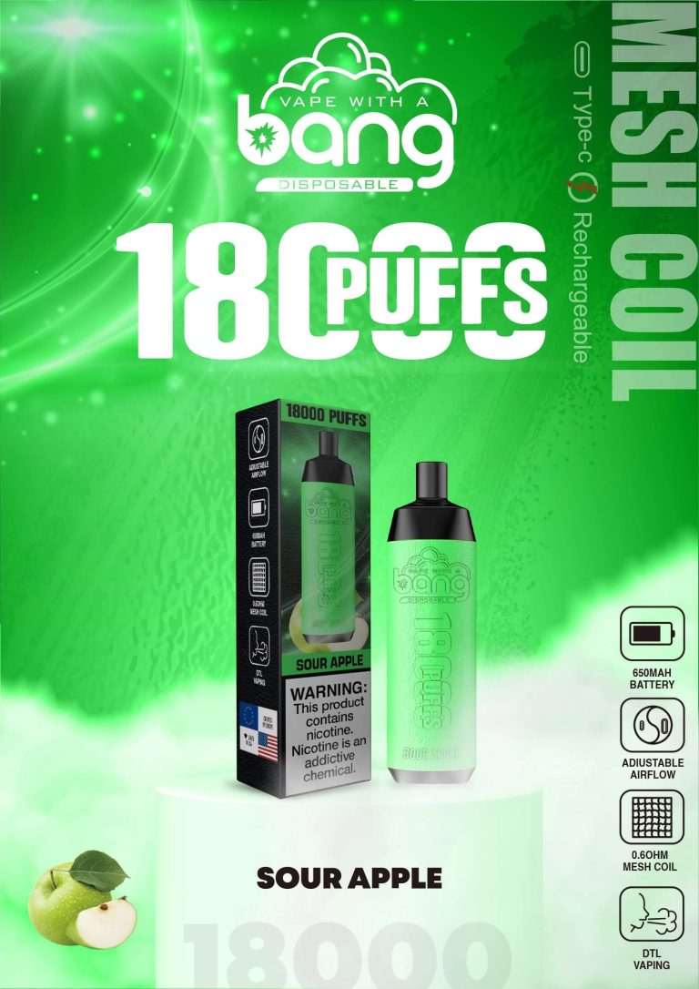 Bang DTL Disposable Vape 18K Puffs