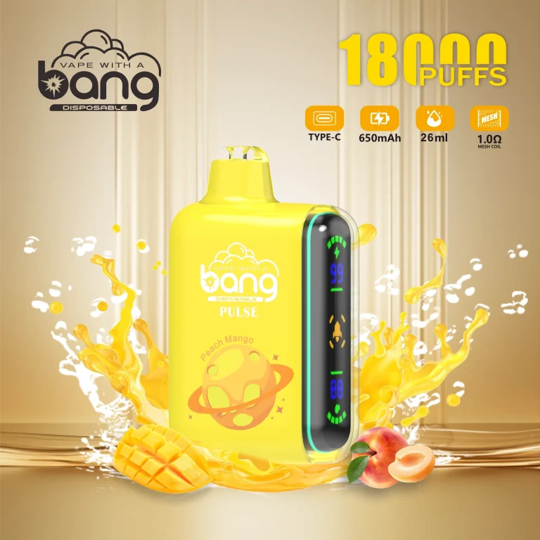 Bang Vape Rocket 18000 Puff Disposable Vape​s With Screens