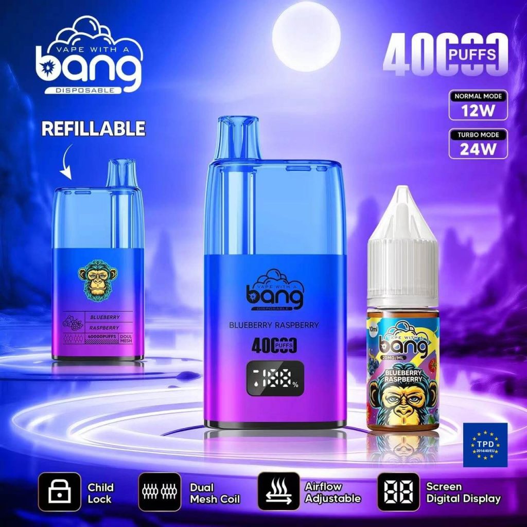 Bang 40k Puff Refillable Vape