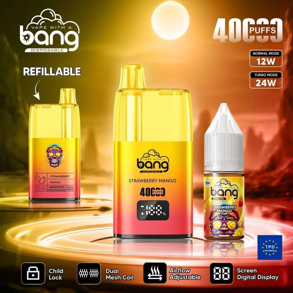 Bang 40k Puff Refillable Vape
