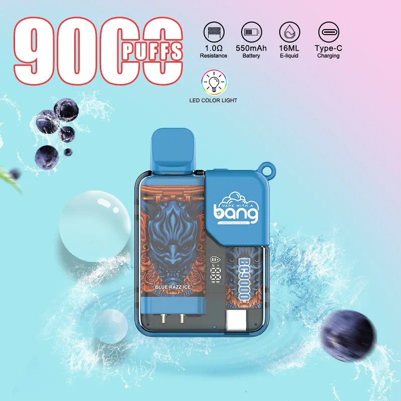 Bang BOX Vape 9000 Puffs low nicotine vape disposable