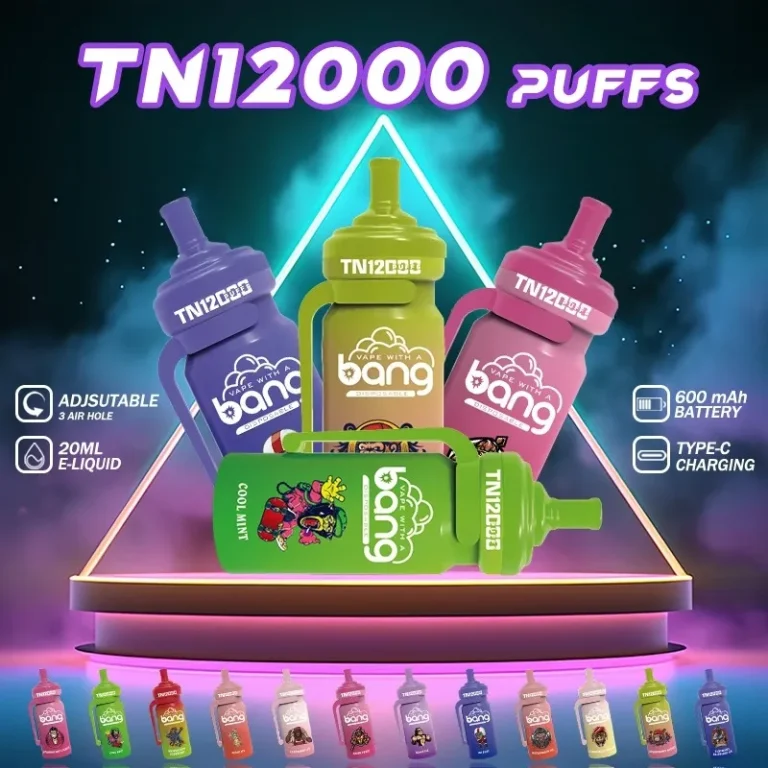 Rechargeable Battery Vape Bang TN 12000 Vape Portable Charge