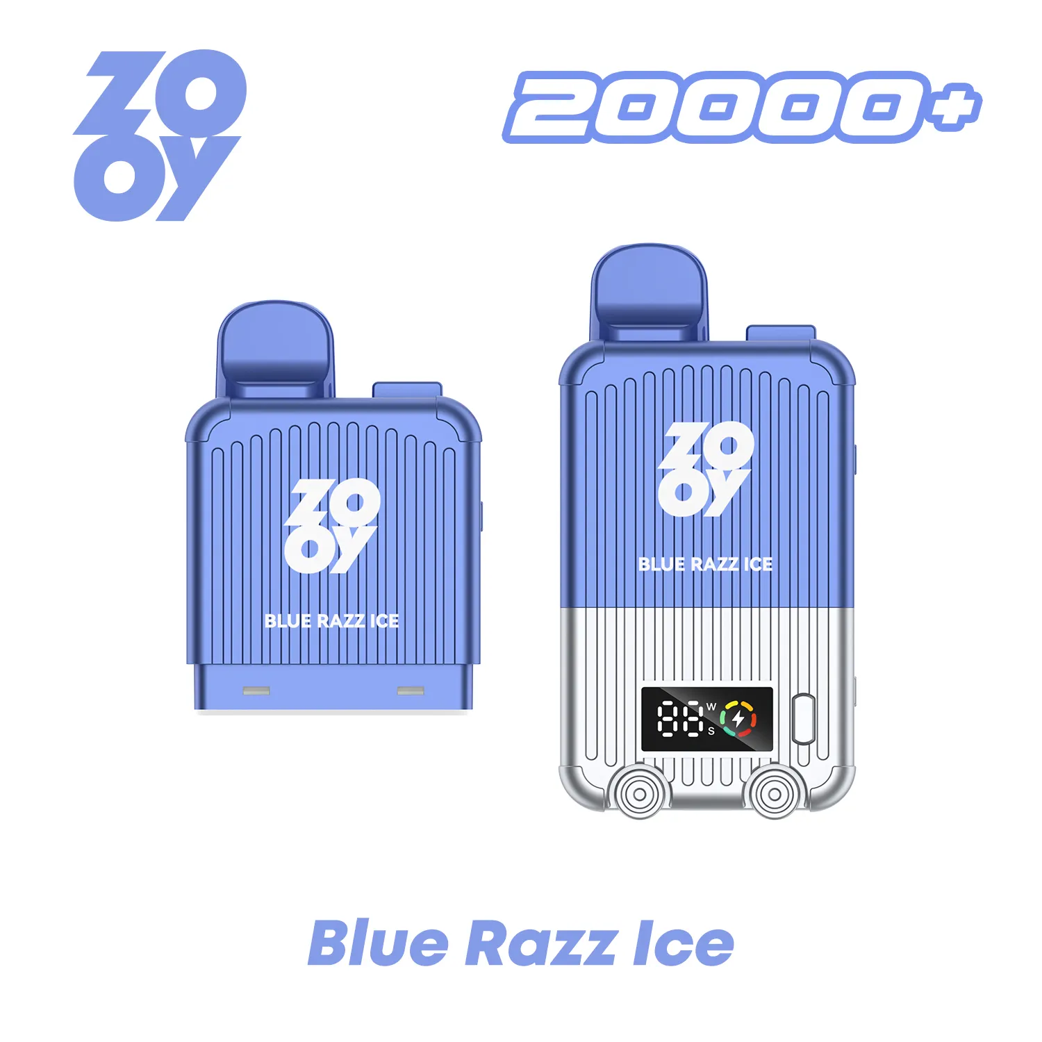 Zooy blue razz ice vape