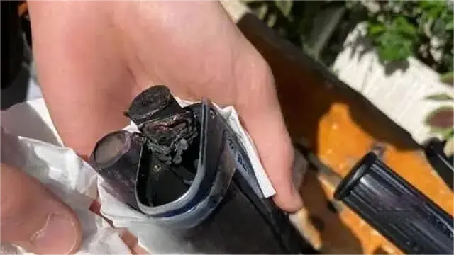 Burnt out vape