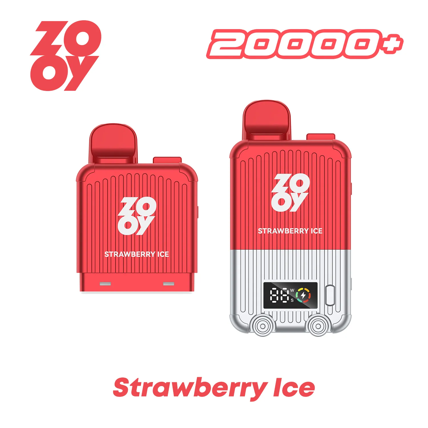 Zooy blue razz ice vape