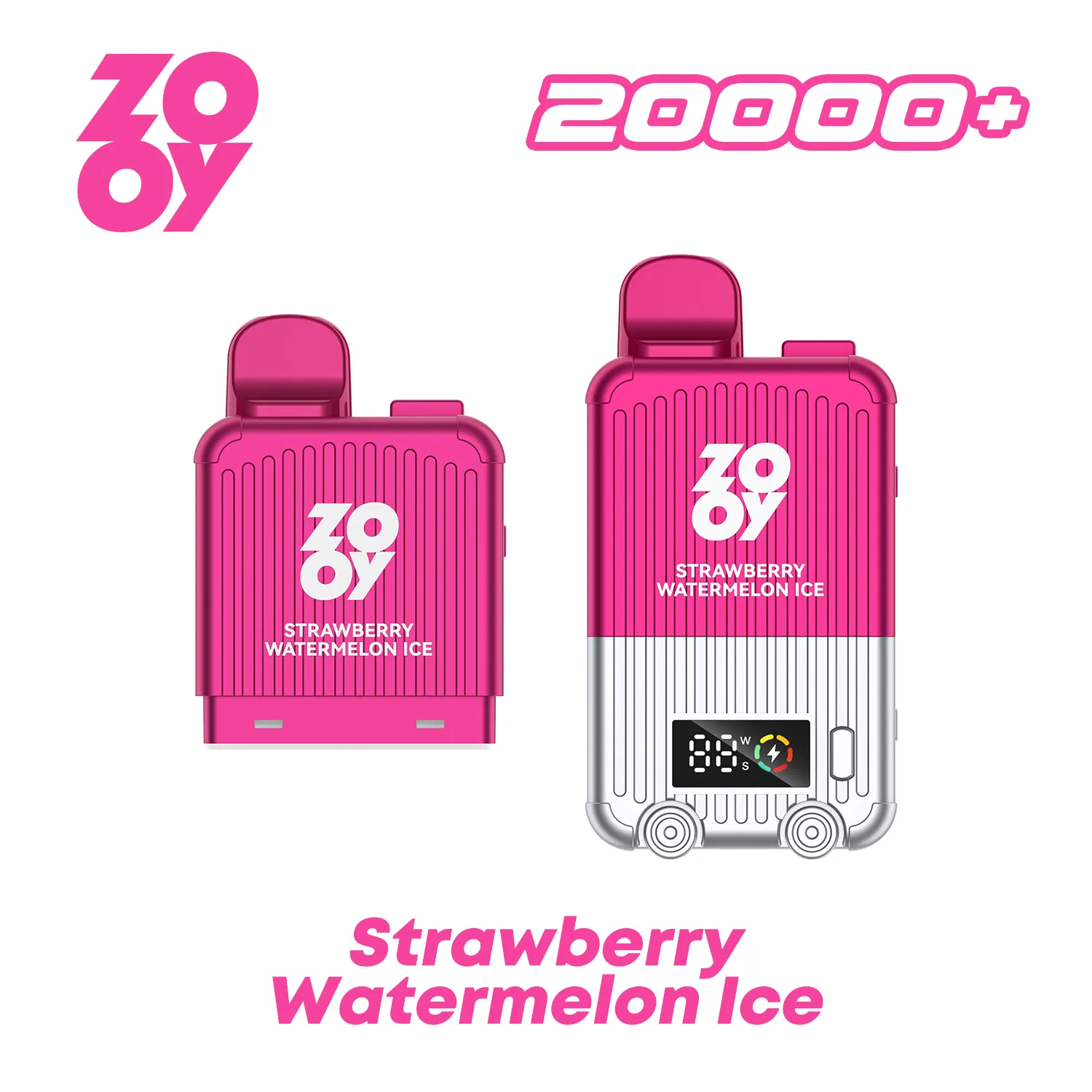 Zooy blue razz ice vape