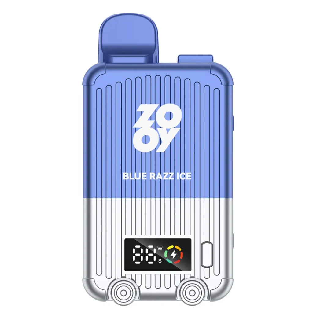 Zooy blue razz ice vape