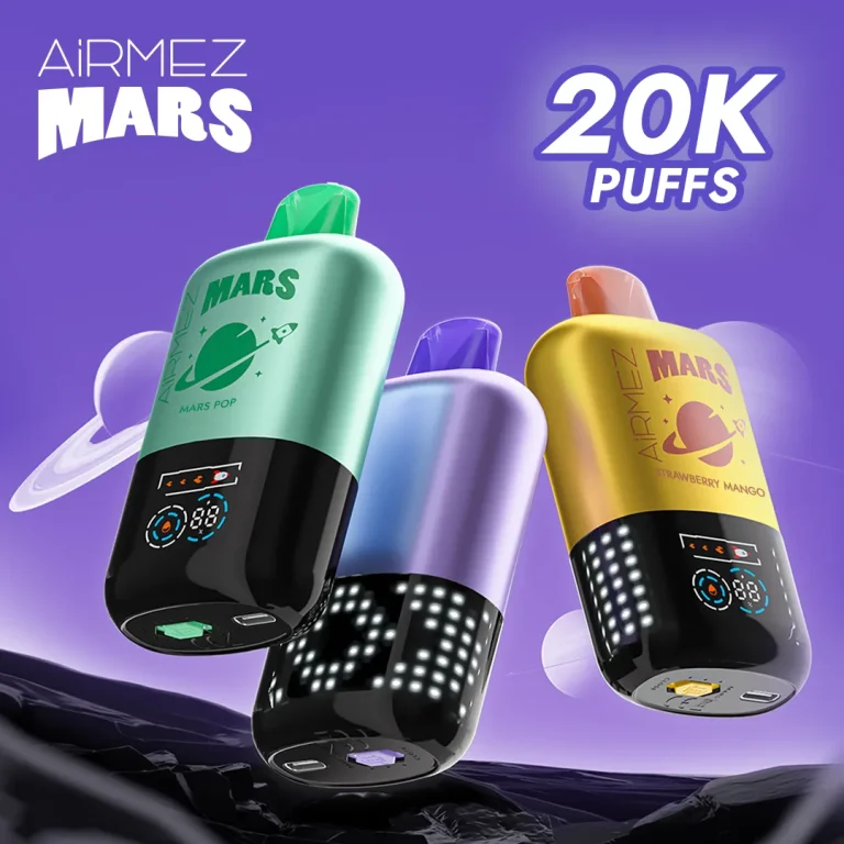 5 nicotine vape Airmez Mars 20k vape Disposable
