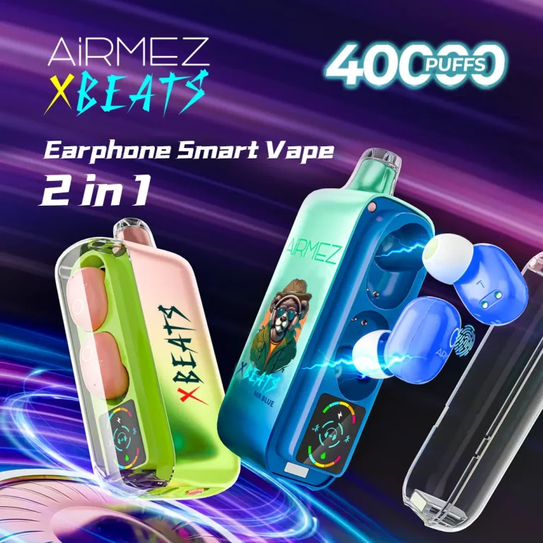 Airmez Xbeats 2 in 1 Vape Disposable 40000 Puffs