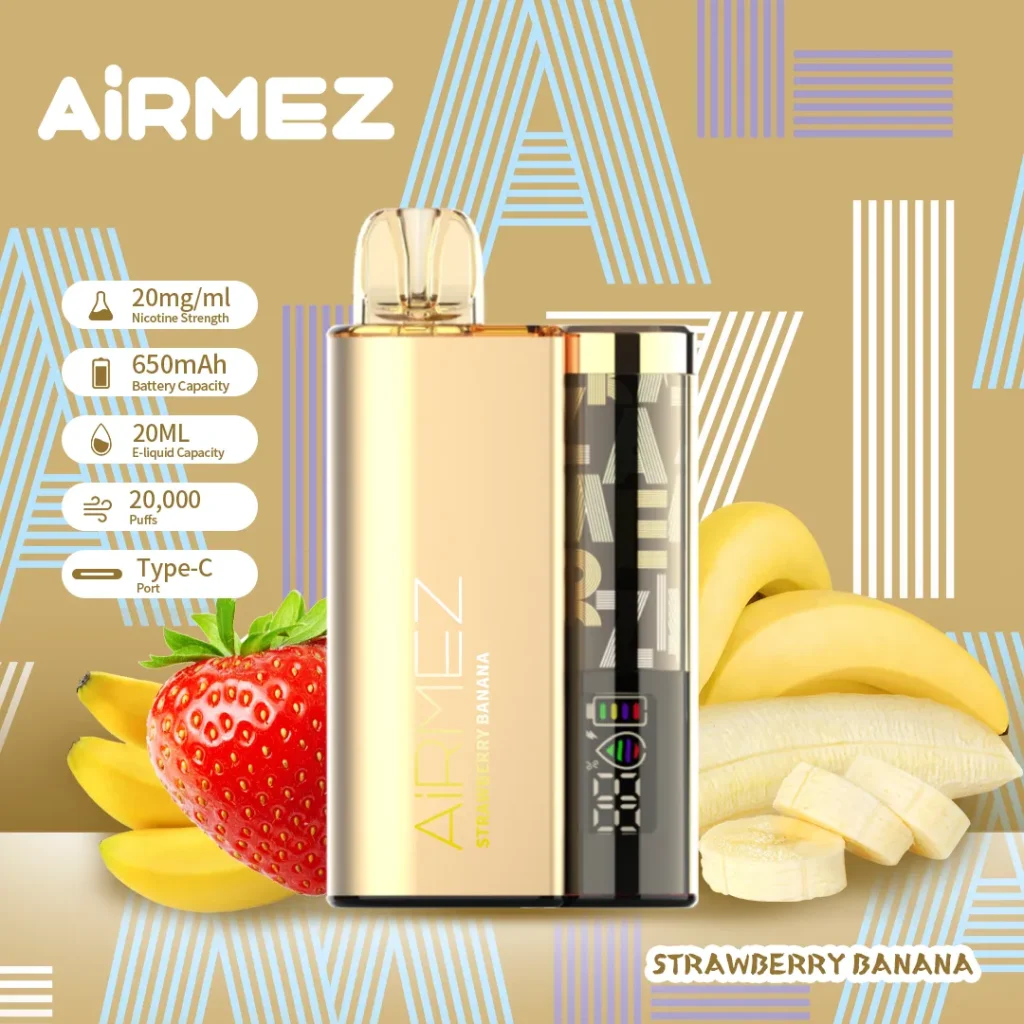 2% Nicotine Vape Airmez 20K Puffs Disposable