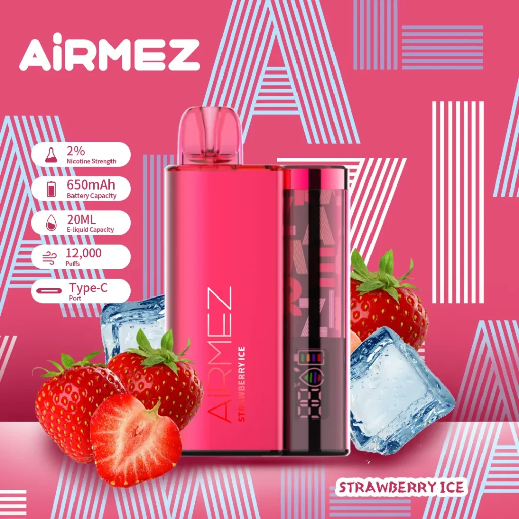2% Nicotine Vape Airmez 20K Puffs Disposable