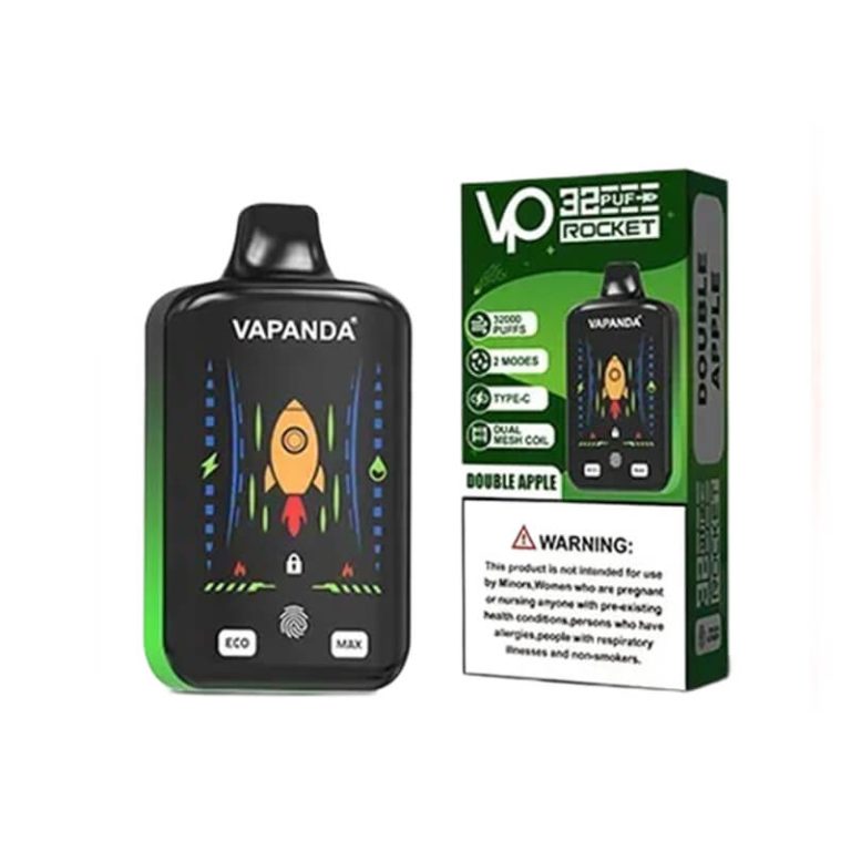 Vapanda Rocket 32000 disposable e cigarettes with Dual-mode smart switching & LED Screen