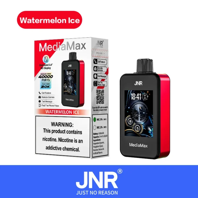 JNR Media Max Vape 40000 Bluetooth Vape Mod