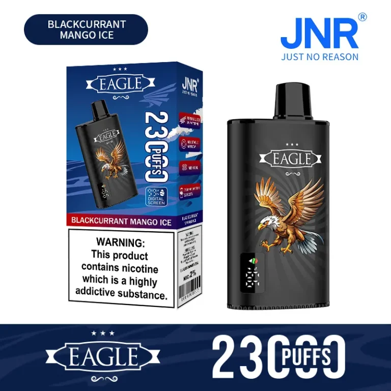 JNR Eagle 23k vape With Digital Screens