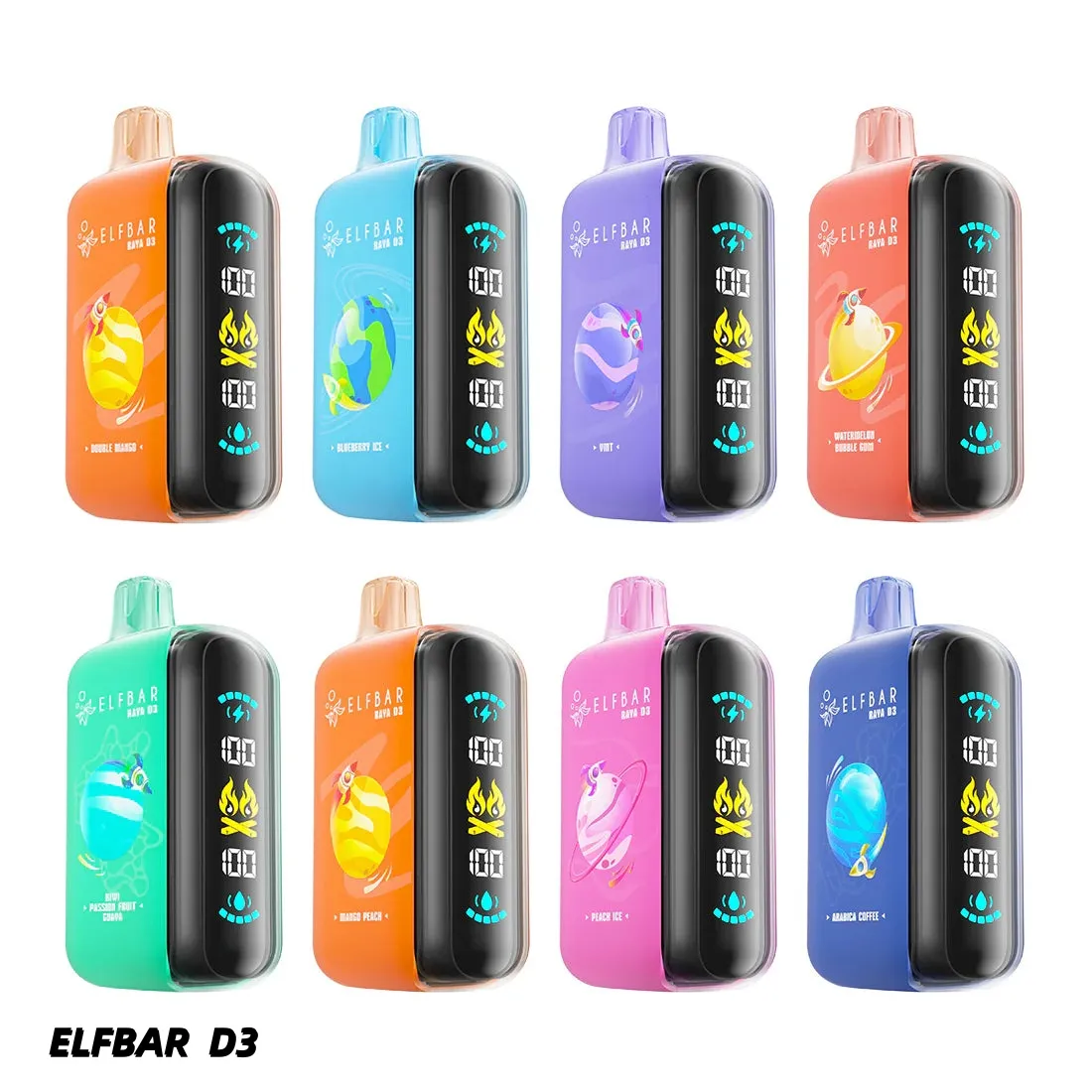Elf Bar Raya D3 25000 Puffs - elf bar vape flavors