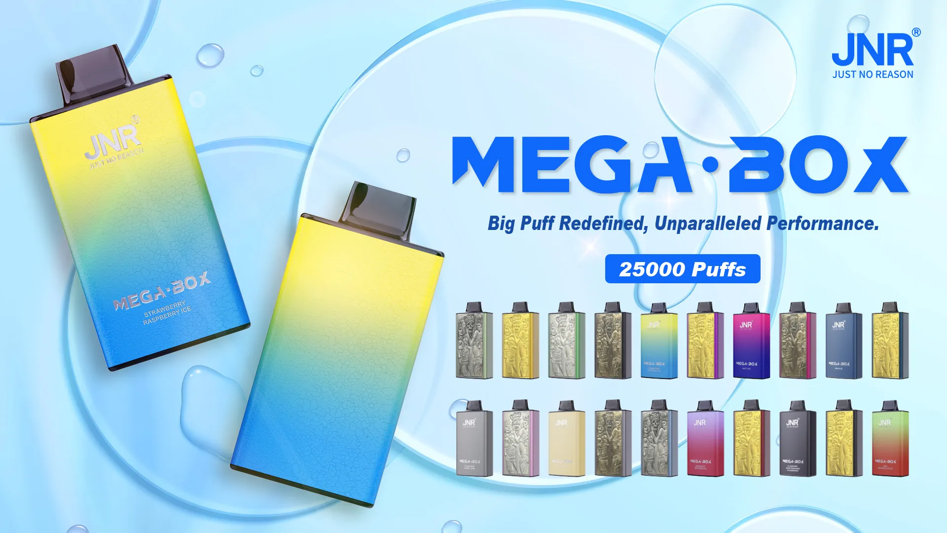 JNR Mega Box 25000 Disposable Vape