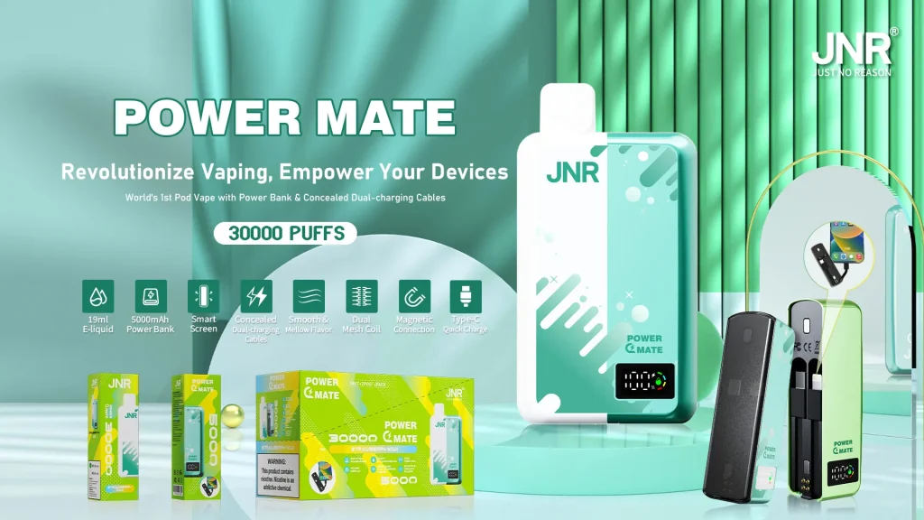 JNR Power Mate 30000 Disposable Vape Specifications