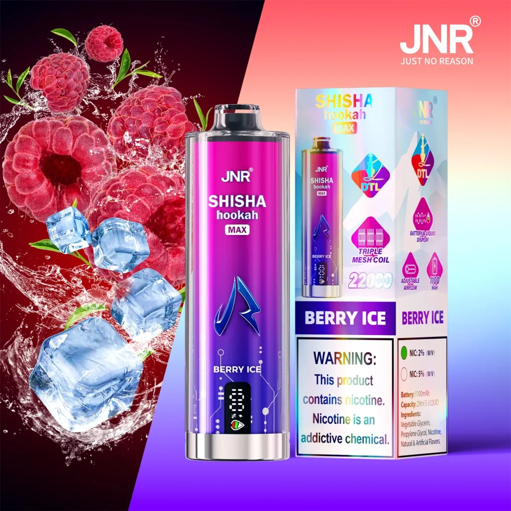 JNR Shisha Hookah Max 22K DTL Vape