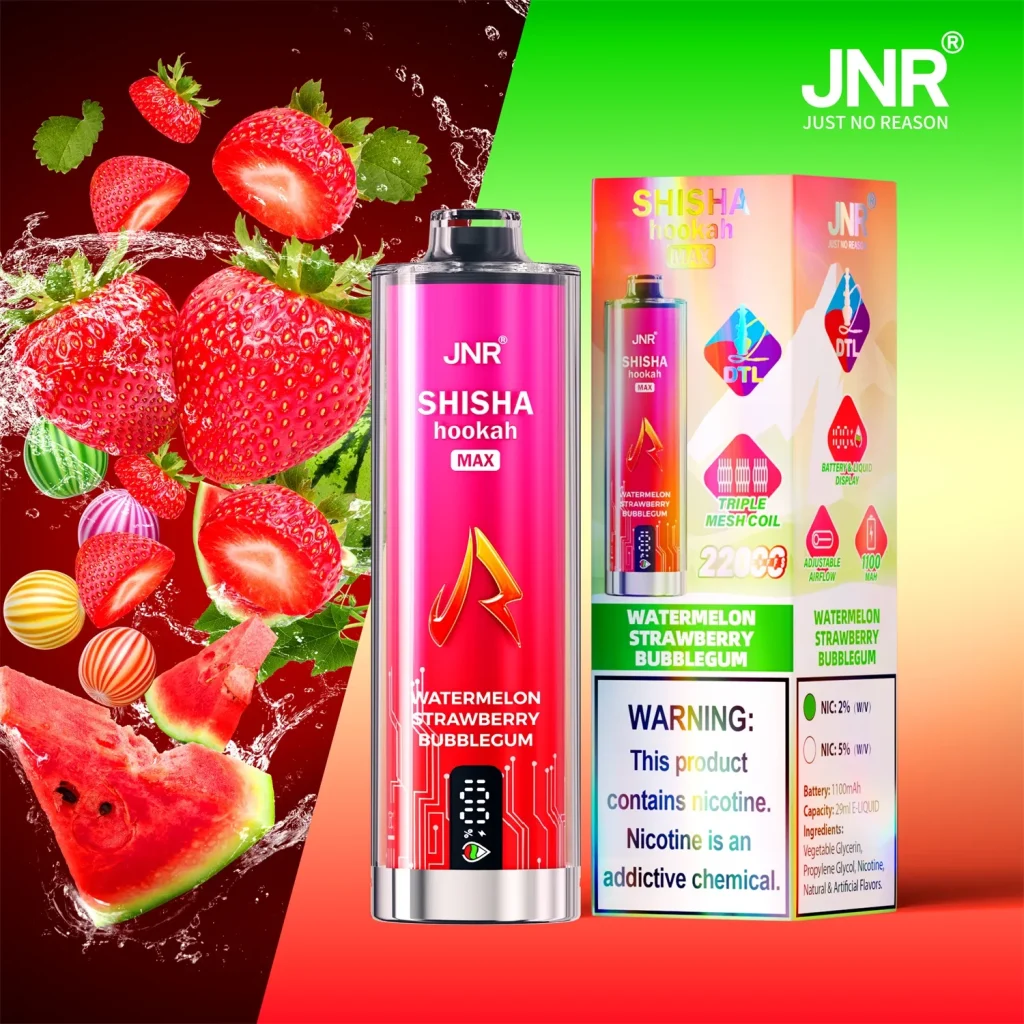 JNR Shisha Hookah Max 22K DTL Vape